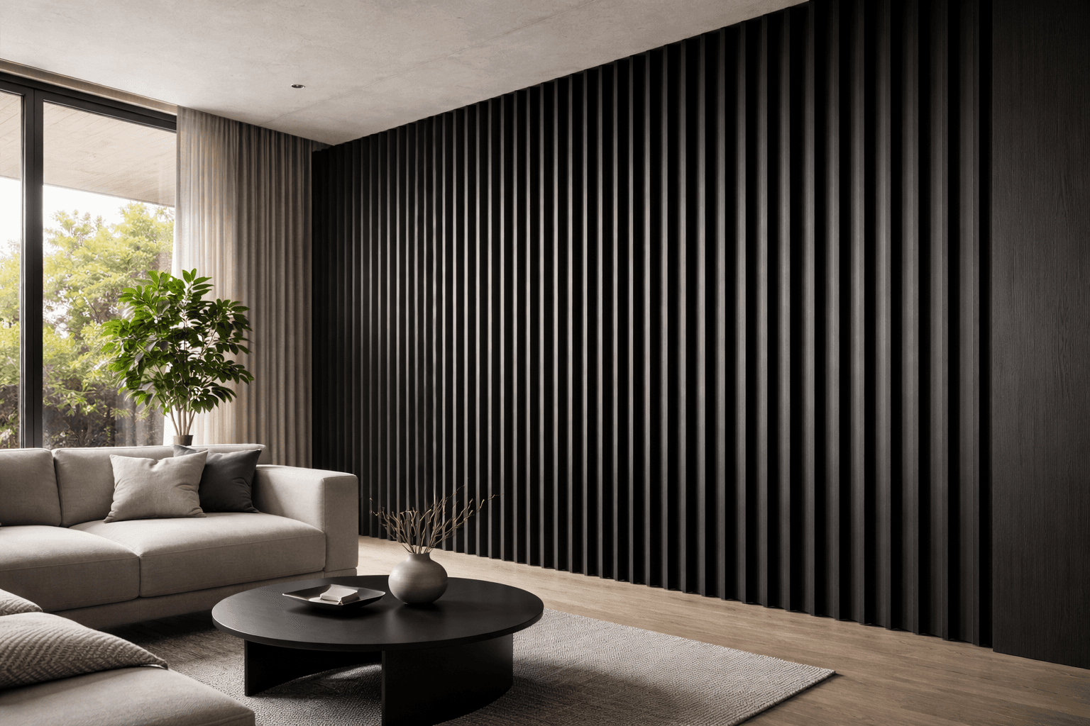 Charcoal Louvers at World of Wood Gwalior
